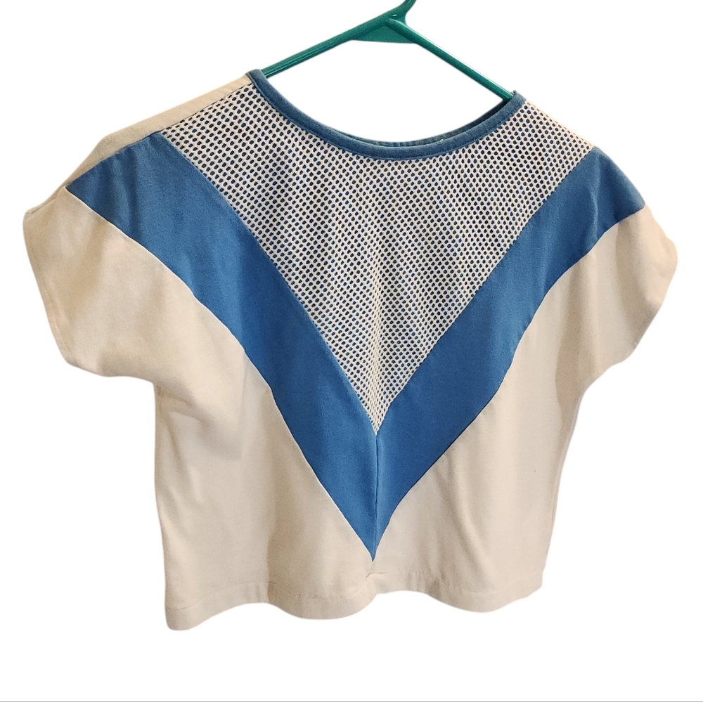Vintage 80s or 90s mesh crop top